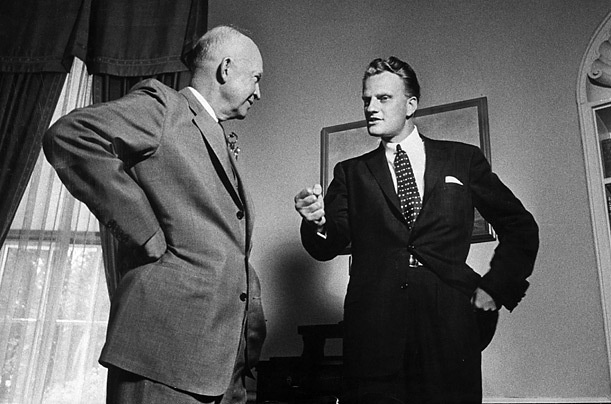 graham with eisenhower