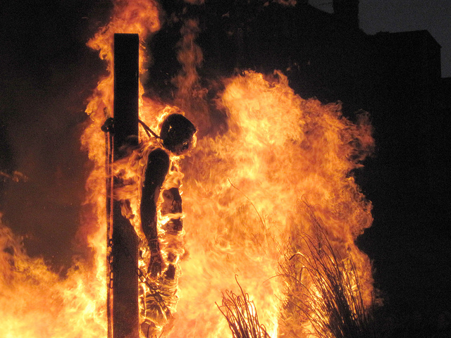 burn women