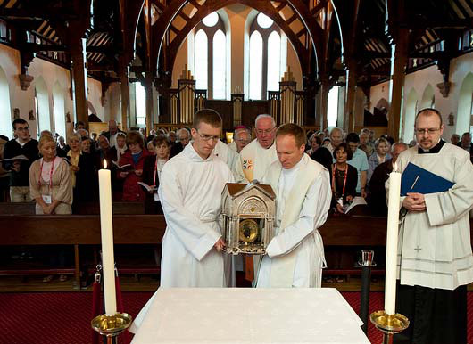 church service and heart