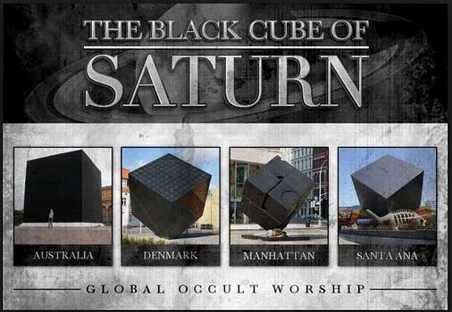 black cube of saturn