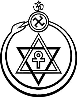 Hexagram and Ouroboros