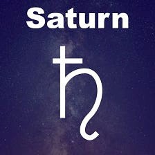Saturn symbol