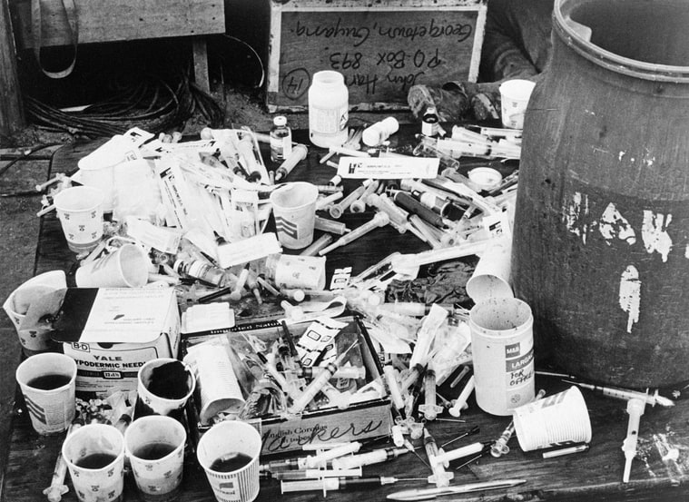 cups and syringes