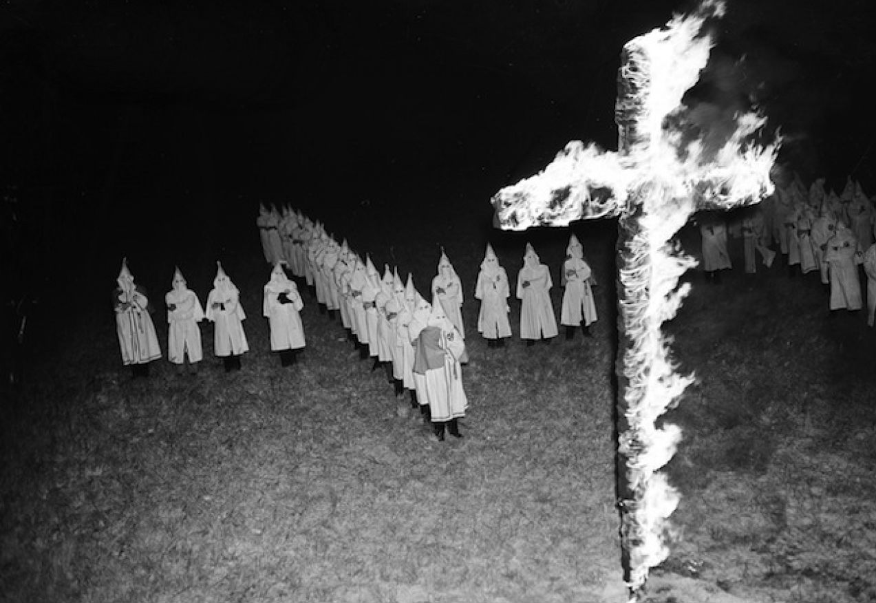 cross burning