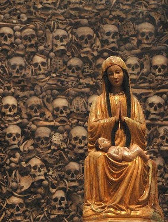 madonna and skulls