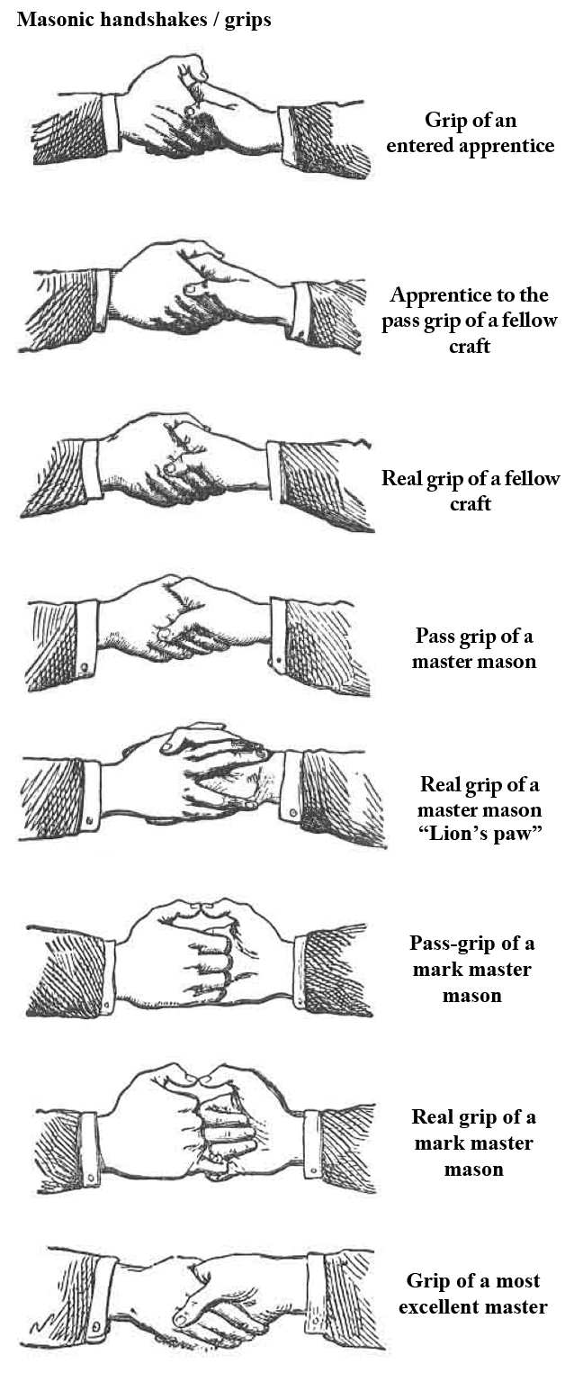 mason handshakes