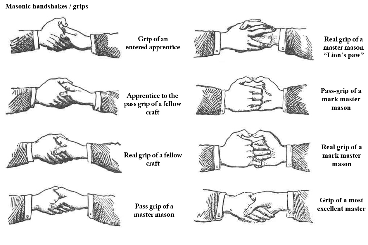 mason handshakes