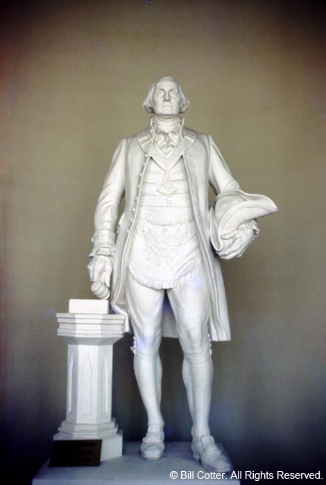 washington with apron