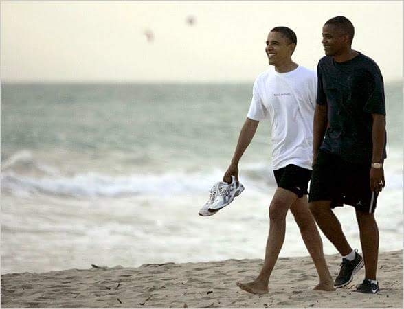 walking the beach