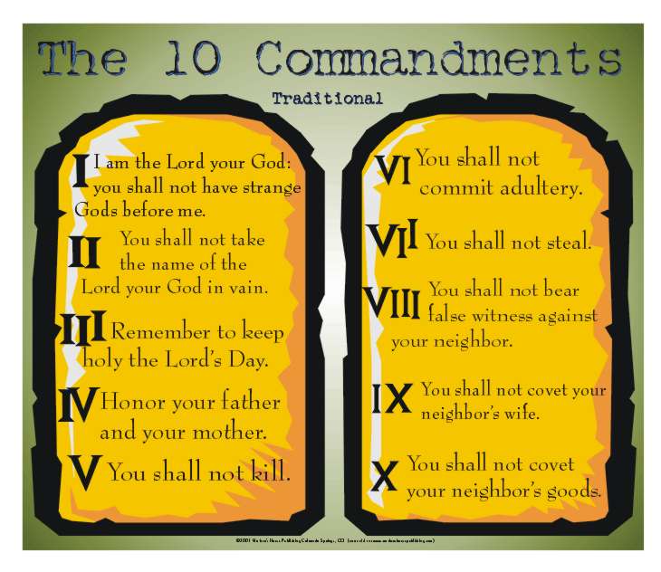 ten commandments