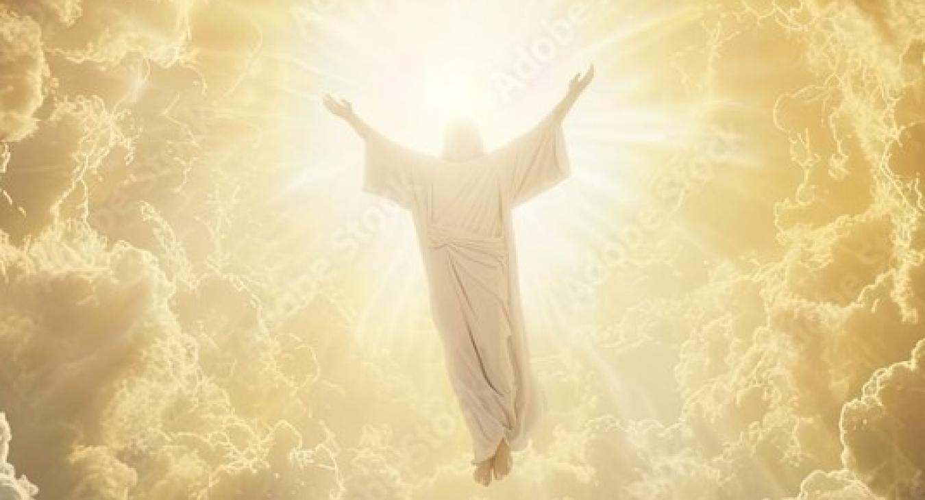 ascending to heaven