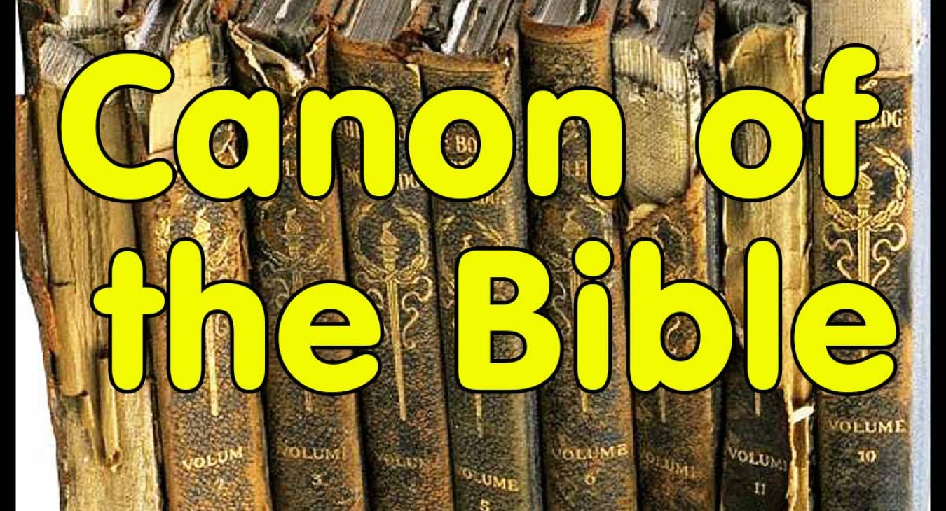 Cannon of bible